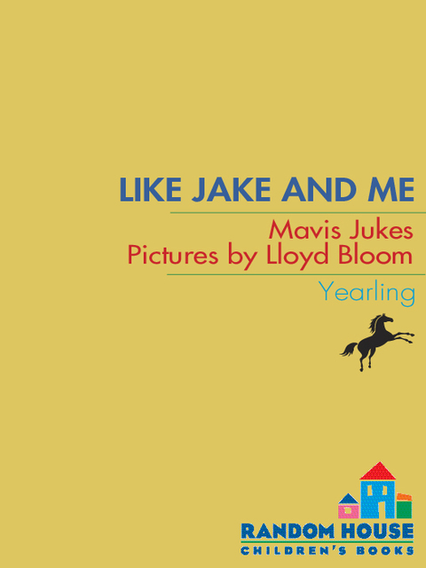 Cover image for book Like Jake and Me