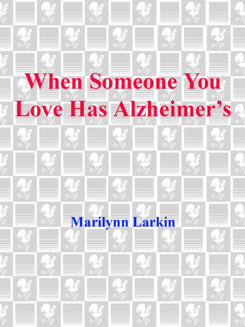 Cover image for book When Someone You Love Has Alzheimer's
