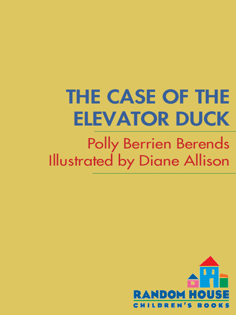 Cover image for book The Case of the Elevator Duck