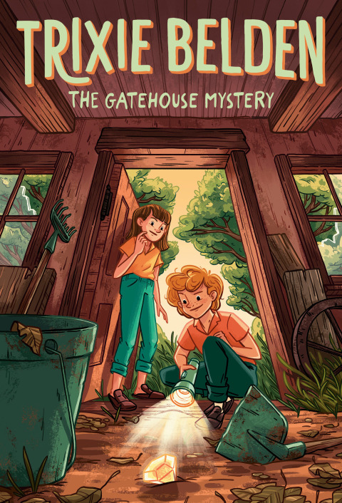 Cover image for book The Gatehouse Mystery: Trixie Belden