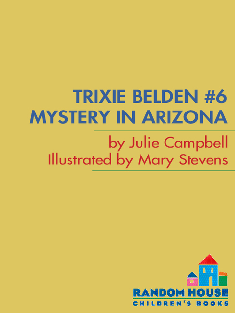 Cover image for book The Mystery in Arizona: Trixie Belden