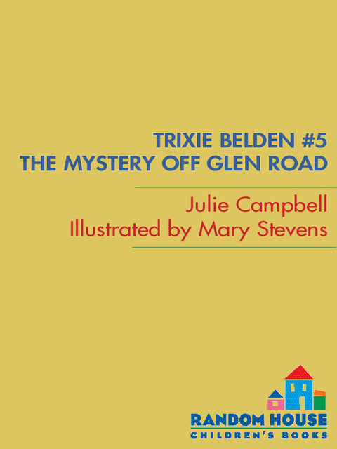 Cover image for book The Mystery Off Glen Road: Trixie Belden