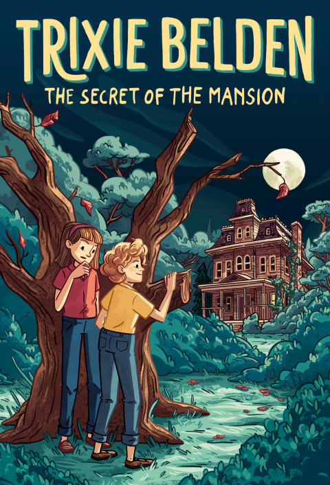 Cover image for book The Secret of the Mansion: Trixie Belden