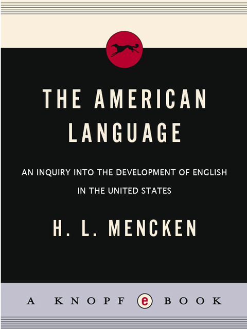 Cover image for book American Language