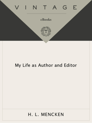 My Life as Author and Editor