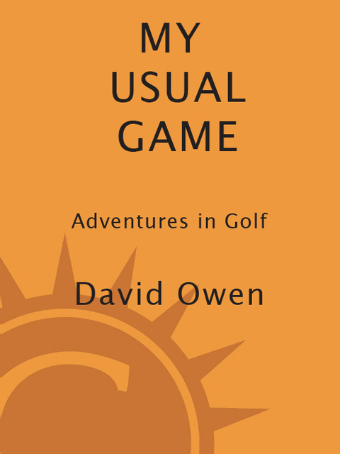 Cover image for book My Usual Game