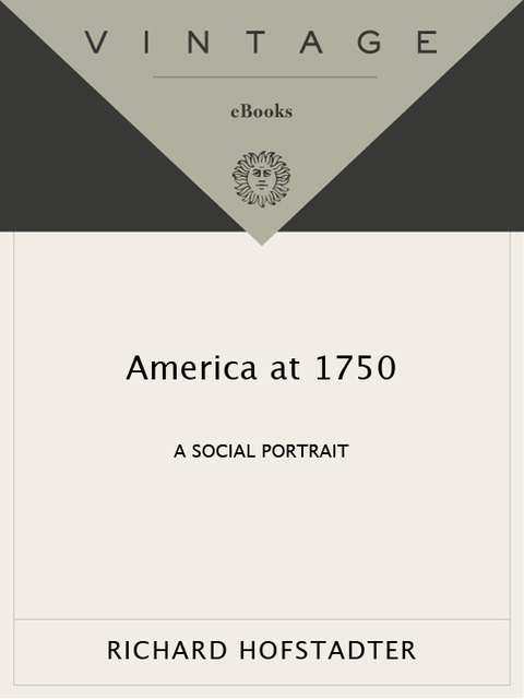 Cover image for book America at 1750