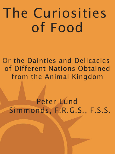 Cover image for book The Curiosities of Food