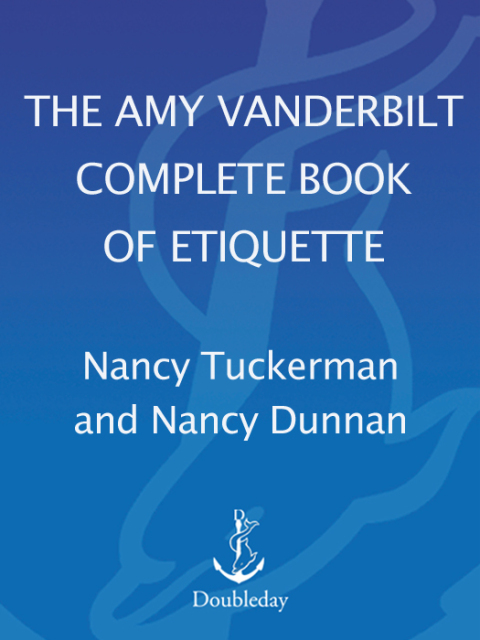Cover image for book The Amy Vanderbilt Complete Book of Etiquette