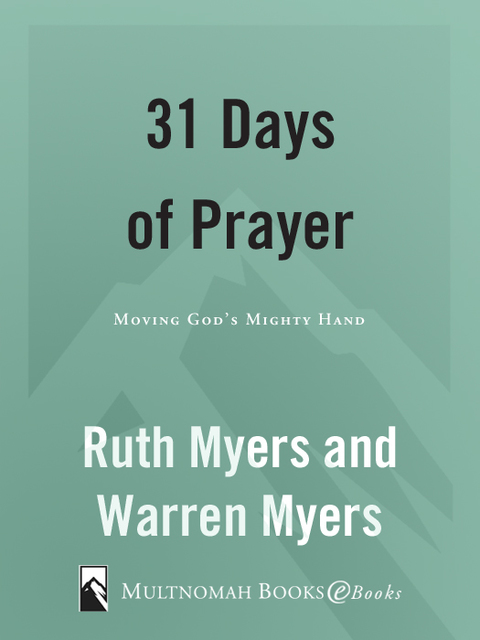Cover image for book Thirty-One Days of Prayer