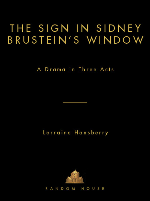 Cover image for book The Sign in Sidney Brustein's Window