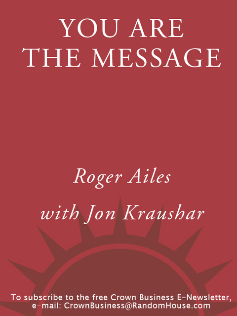 Cover image for book You Are the Message