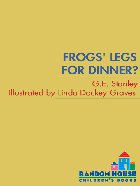 Cover image for book Frogs' Legs for Dinner?