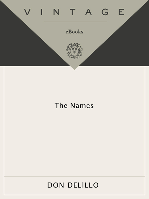 Cover image for book The Names