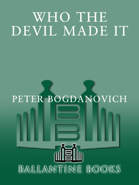 Cover image for book Who the Devil Made It