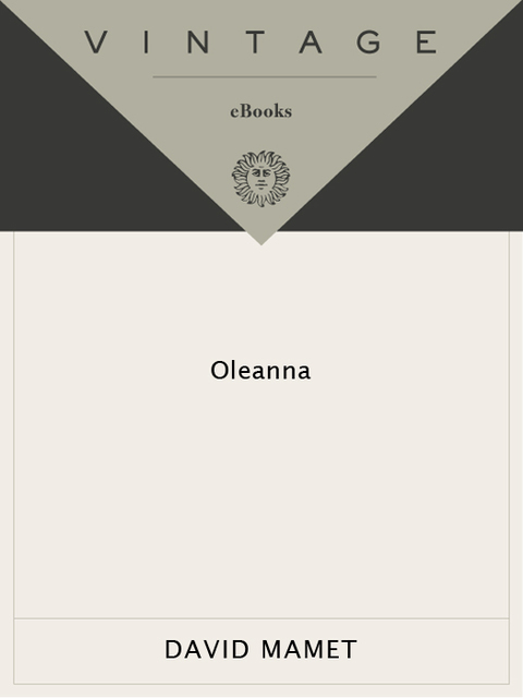Cover image for book Oleanna