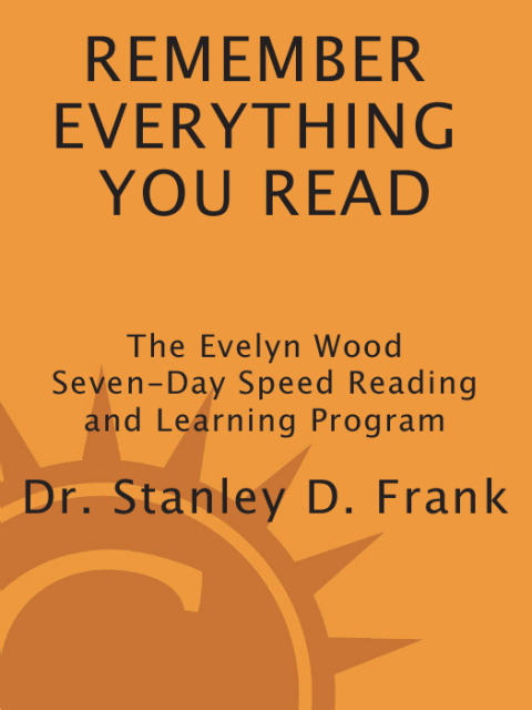 Cover image for book Remember Everything You Read