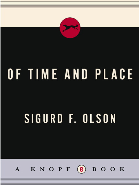 Cover image for book Of Time and Place