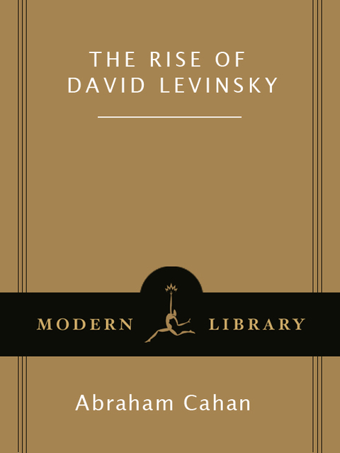 Cover image for book The Rise of David Levinsky