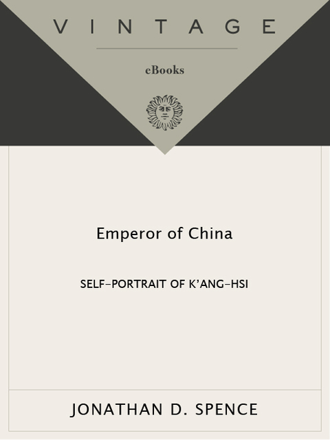 Cover image for book Emperor of China: Self-portrait of K'ang-Hsi