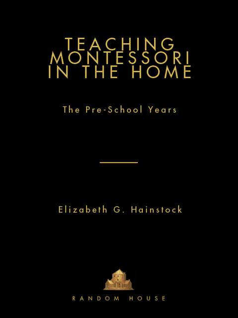 Cover image for book Teaching Montessori In the Home