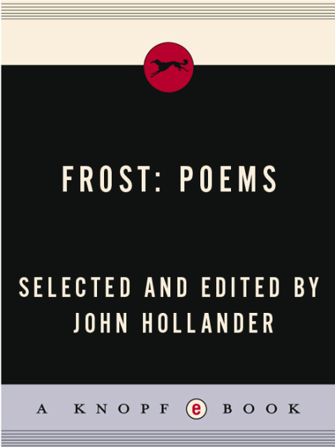 Cover image for book Frost: Poems