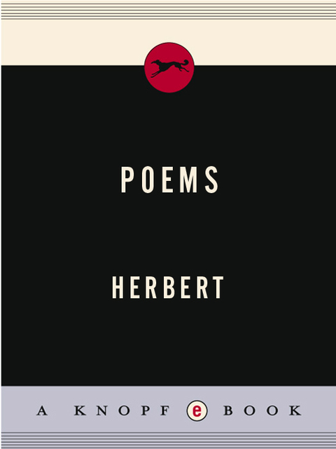 Cover image for book Herbert: Poems