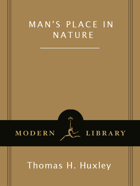Cover image for book Man's Place in Nature