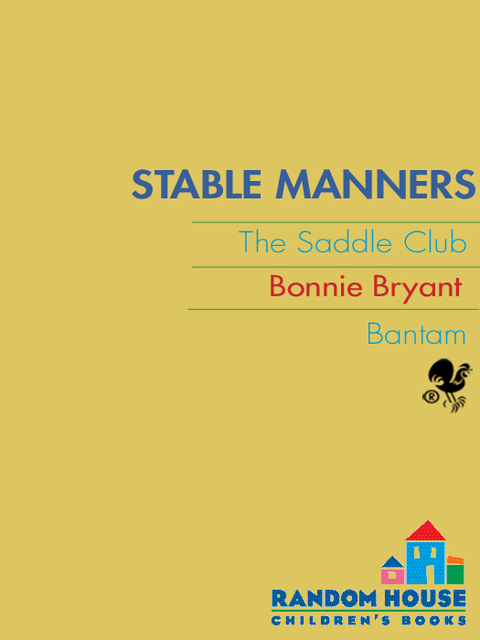Cover image for book Stable Manners