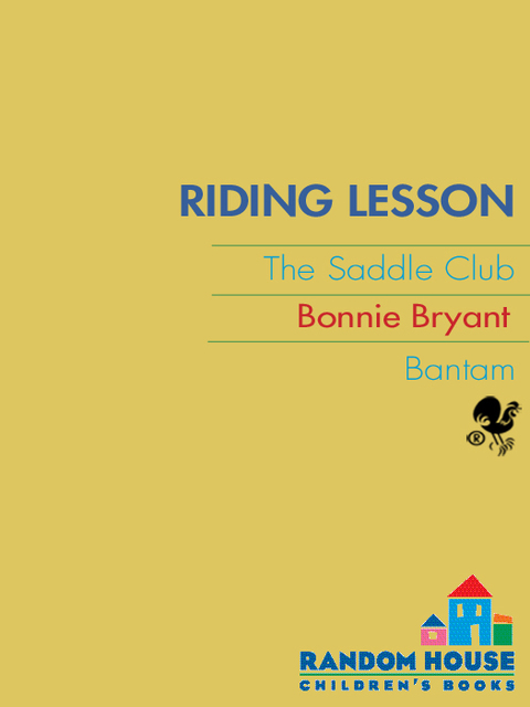 Cover image for book Riding Lesson