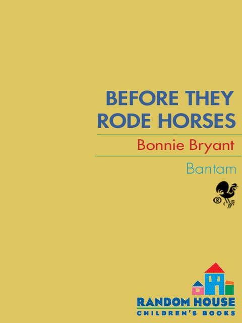 Cover image for book Before They Rode Horses