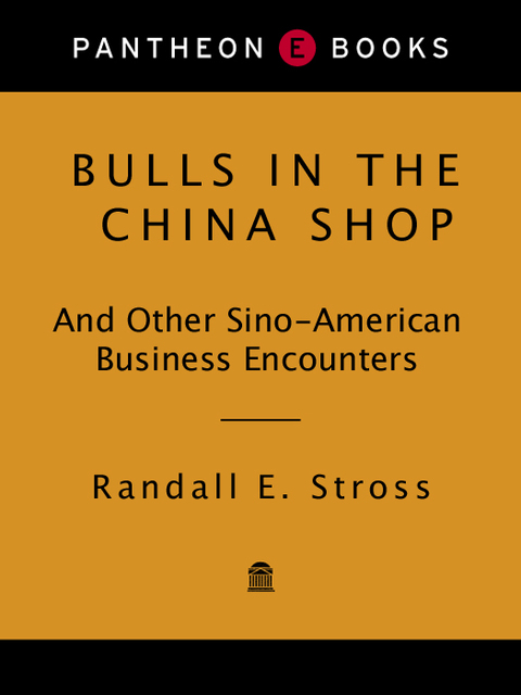Cover image for book BULLS IN THE CHINA SHOP