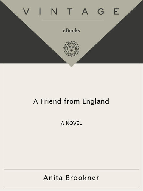 Cover image for book A Friend from England