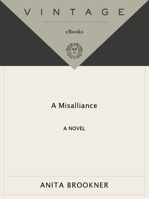 Cover image for book A Misalliance