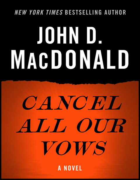 Cover image for book Cancel All Our Vows