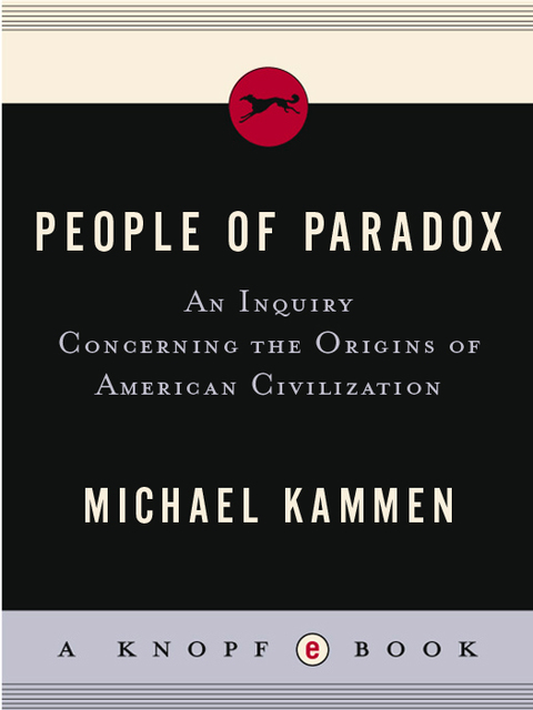 Cover image for book People of Paradox (Pulitzer Prize Winner)