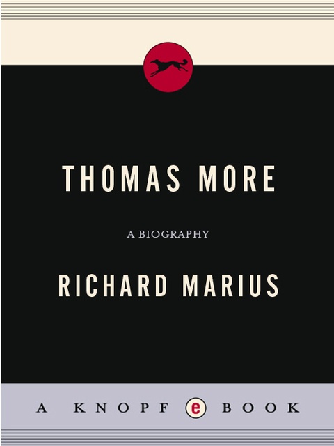 Cover image for book Thomas More