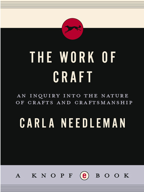 Cover image for book The Work Of Craft