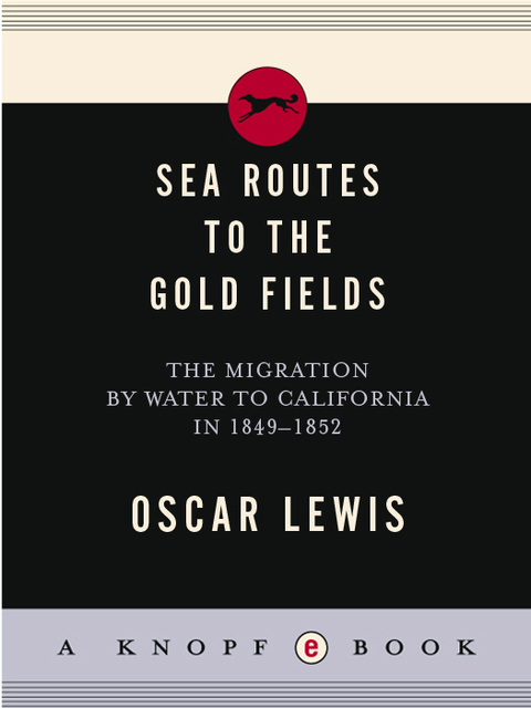 Cover image for book Sea Routes to the Gold Fields