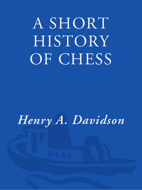 Cover image for book A Short History of Chess
