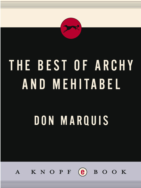 Cover image for book The Best of Archy and Mehitabel