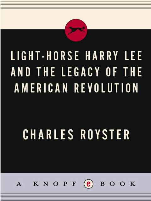 Cover image for book Light-Horse Harry Lee