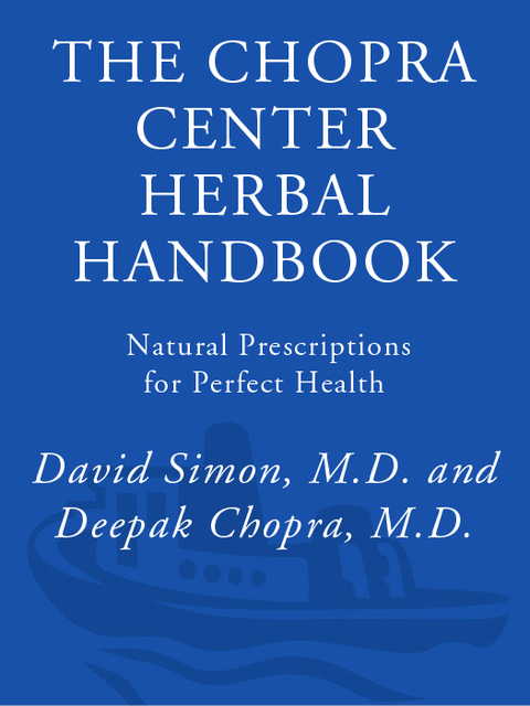 Cover image for book The Chopra Center Herbal Handbook