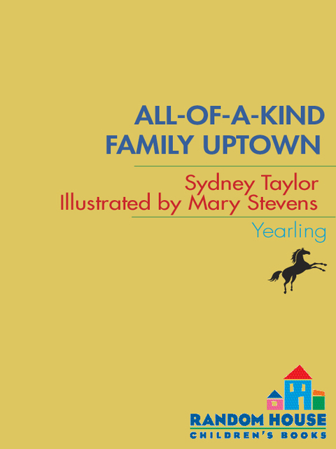 Cover image for book All-of-a-Kind Family Uptown