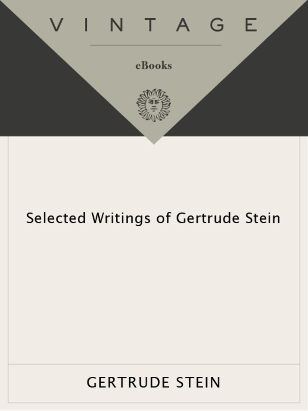 Reflowable Selected Writings of Gertrude Stein; $17.75