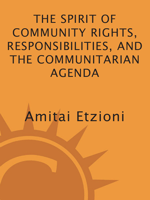 Cover image for book The Spirit of Community
