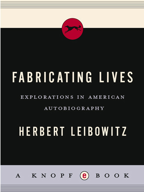Cover image for book Fabricating Lives