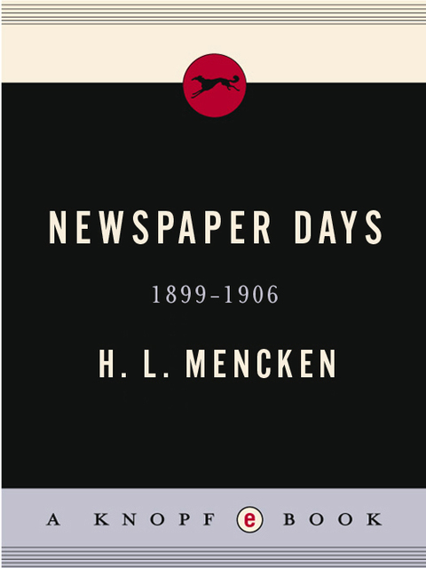 Cover image for book Newspaper Days