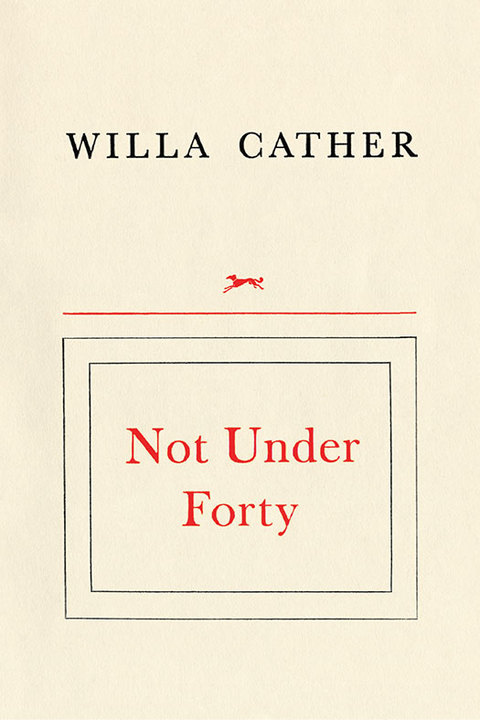 Cover image for book Not Under Forty