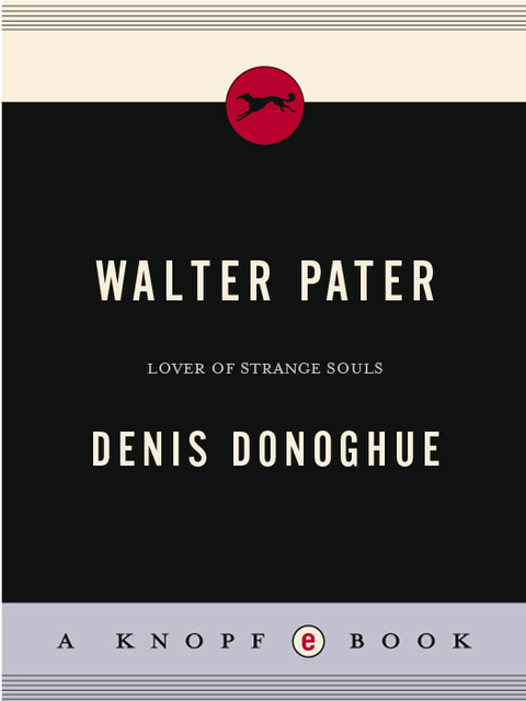 Cover image for book Walter Pater